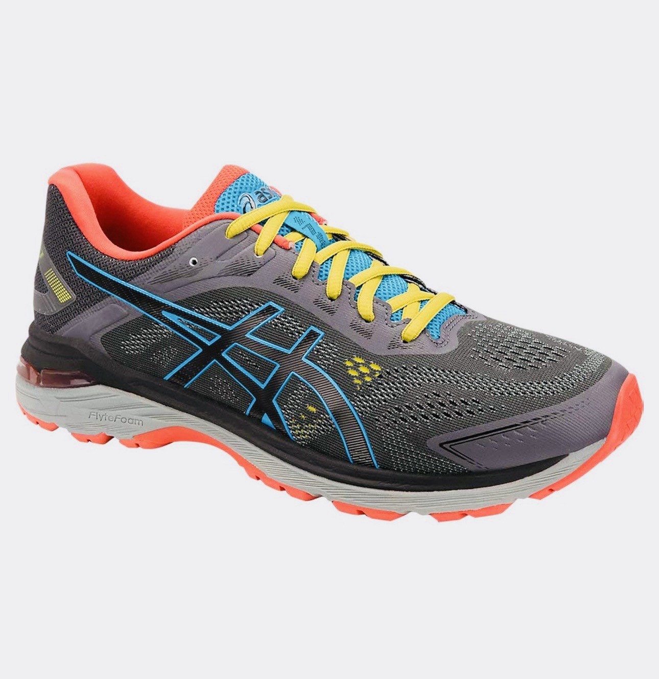 Size 11- Asics GT 2000 7 Trail Men’s Running Shoes Dark Grey/black
