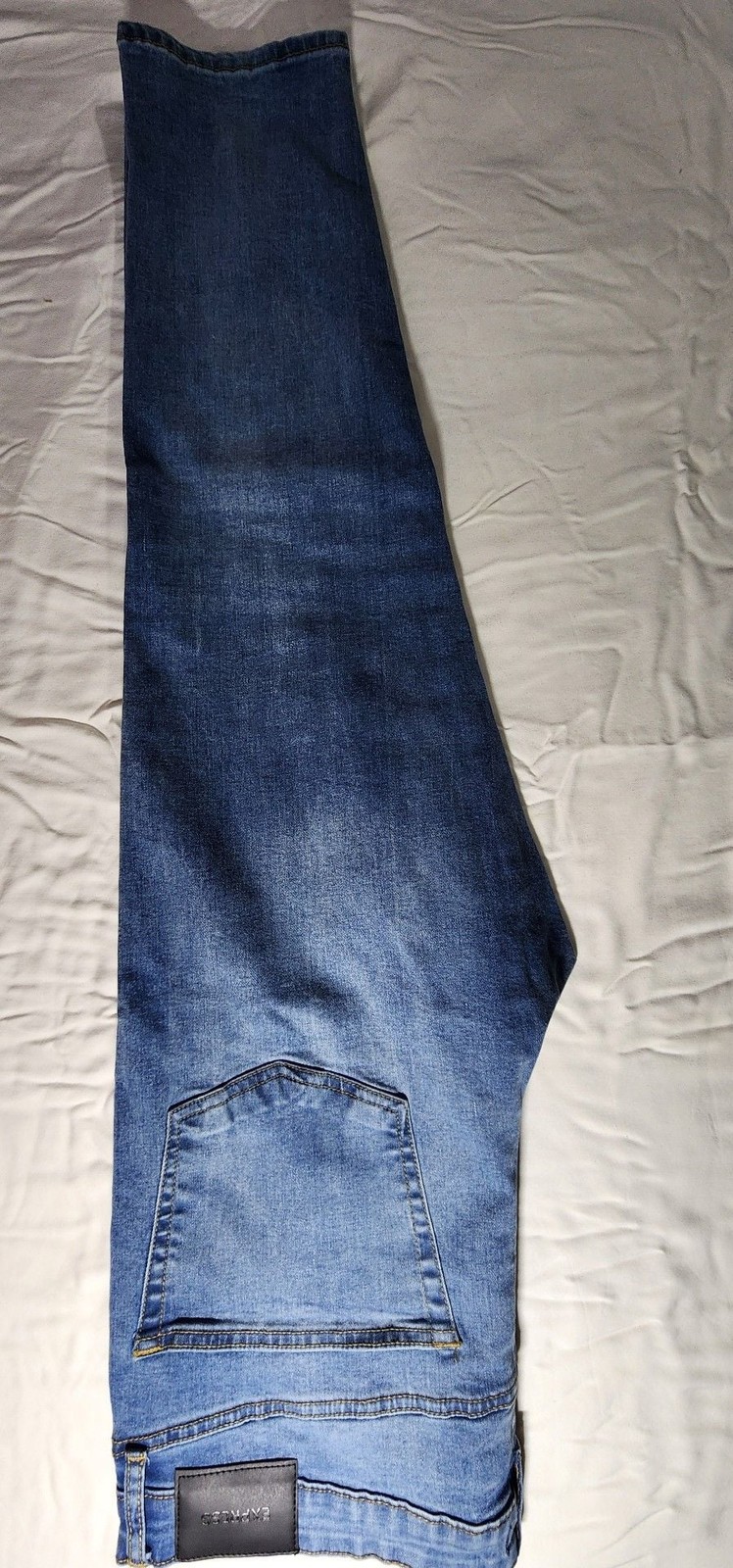 Express Athletic Slim Hyper Stretch Jeans in Melstone Wash size 36 x 30