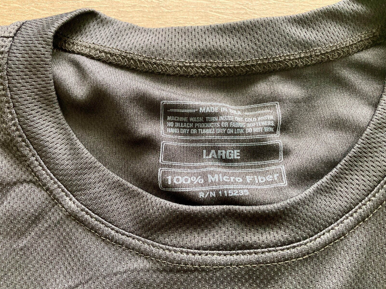 Army Microfiber L Black Unisex Performance Short Sleeve Shirt Army vs. Navy DC
