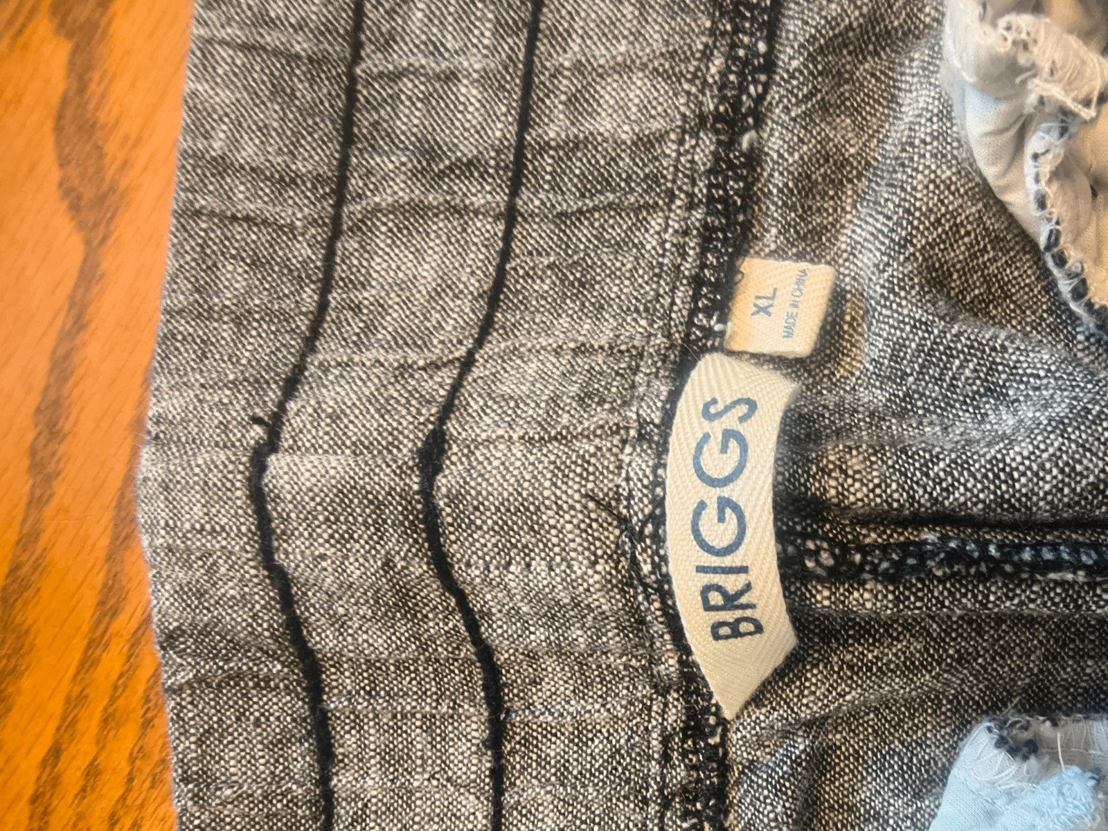 Briggs XL Linen-Blend Jogger Pants