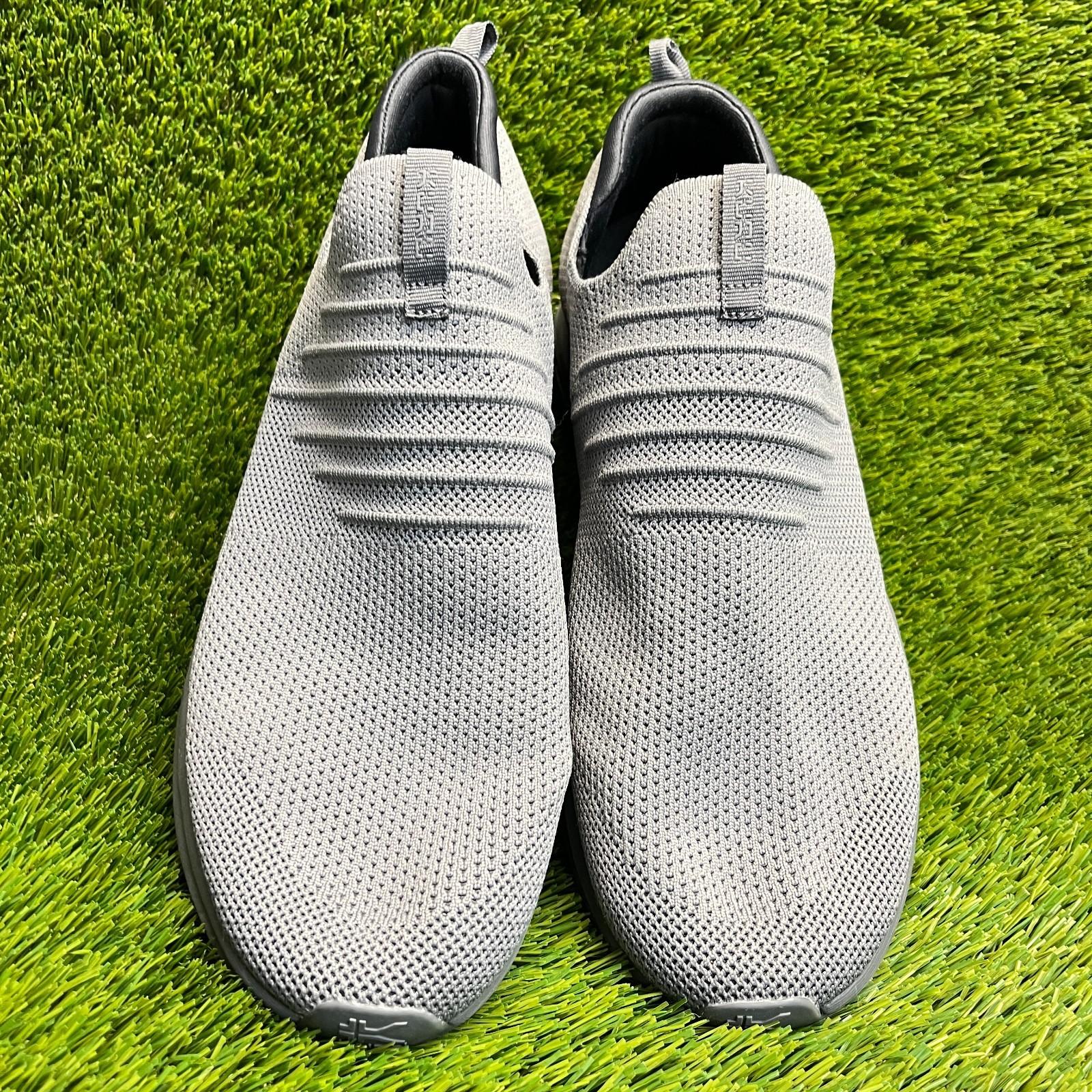 Kuru Atom Slip-On Mens Size 12.5 Gray Athletic Running Walking Shoes Sneakers