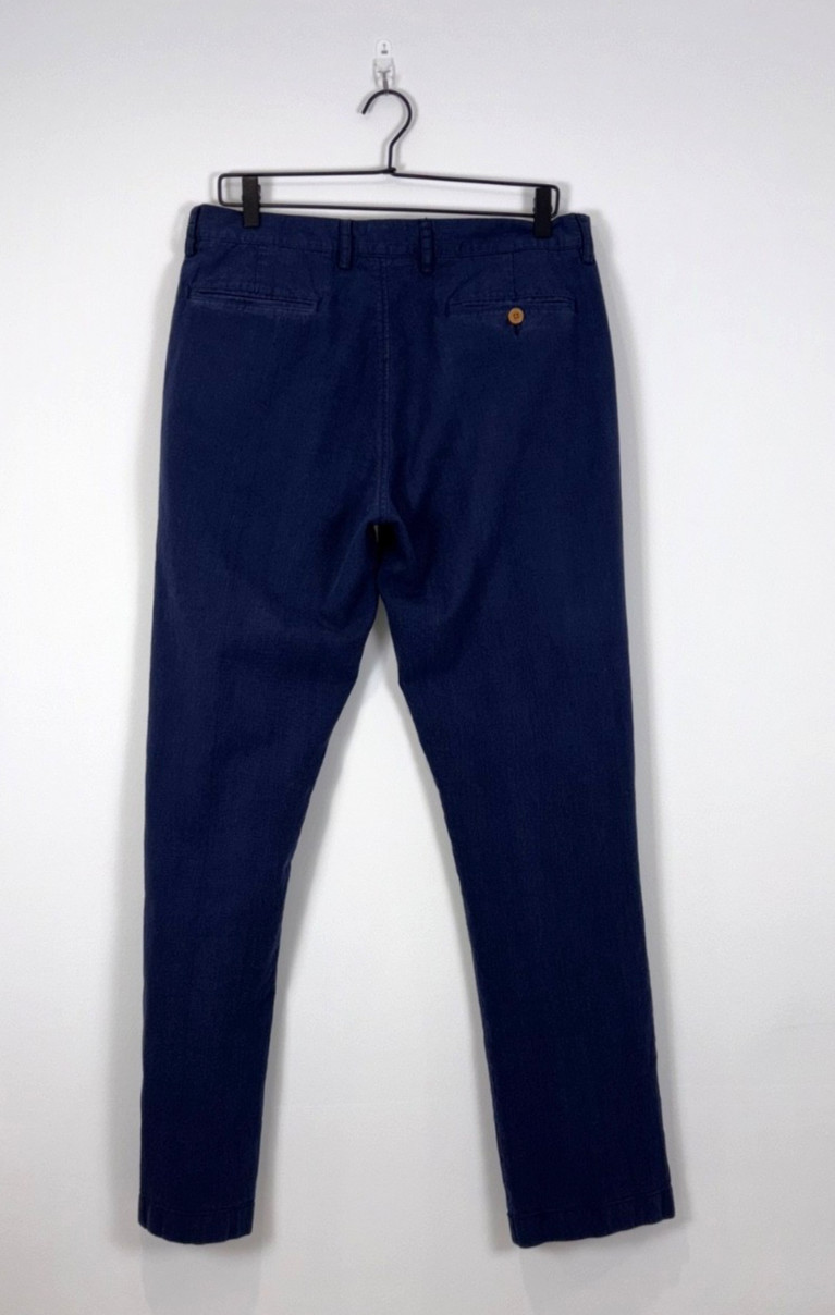 J.Crew The Sutton Chino Pants Men’s 33×32 Navy Blue Casual Trousers