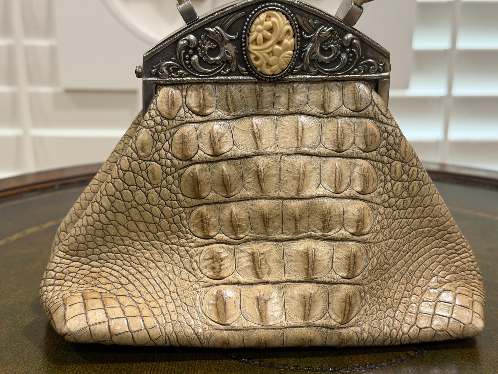 Excellent Unused Vintage MOULIN ROUGE HANDBAG by Designer JAMES CULVER