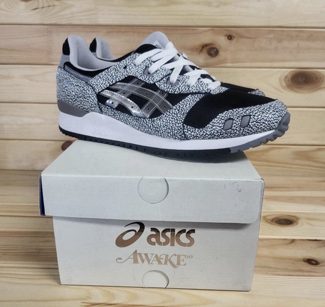 Asics Gel-Lyte III OG Black 1201A742-001 Men’s US size 8 (Authentic Guarantee)
