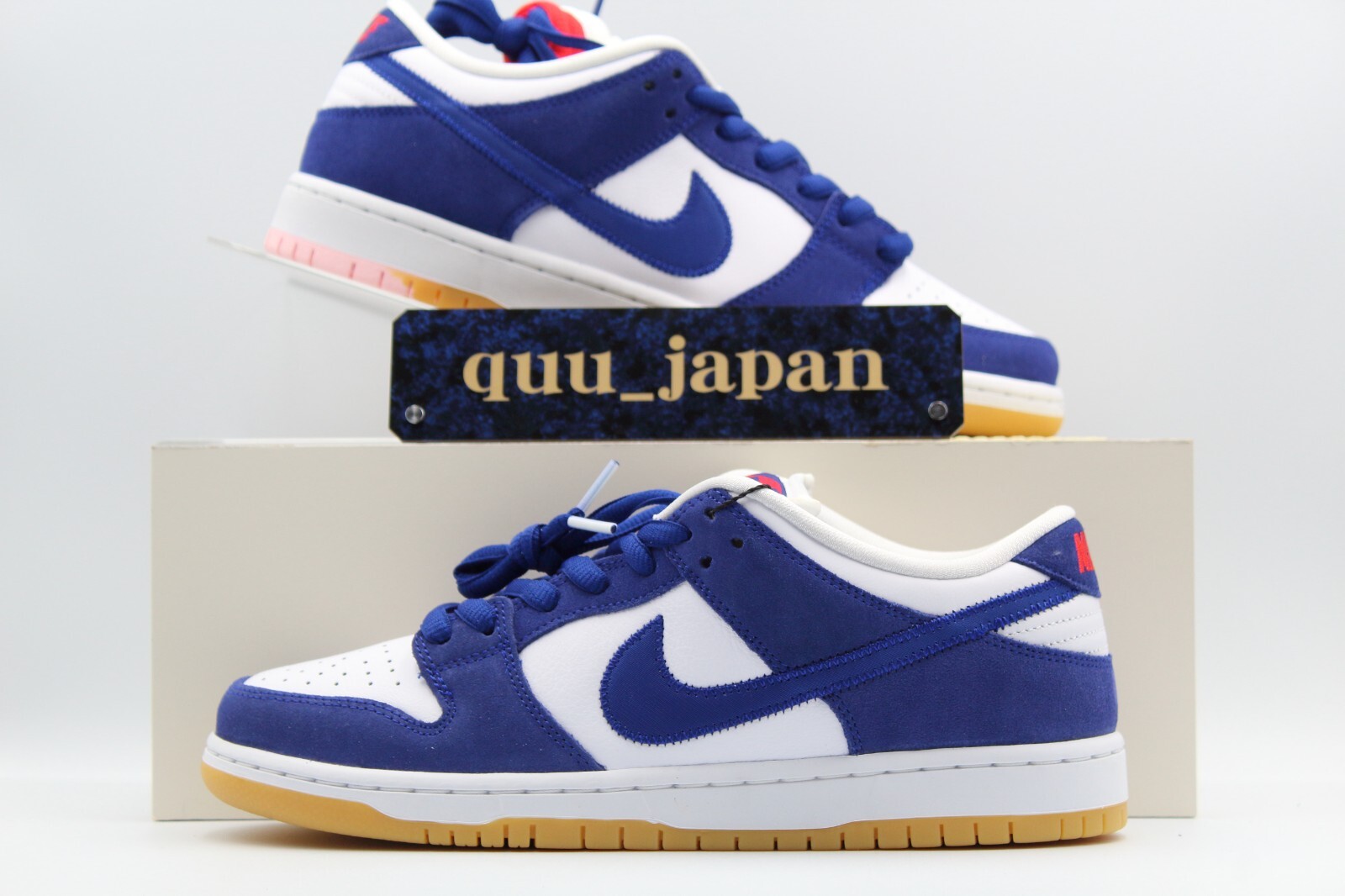 Nike SB Dunk Low Los Angeles Dodgers / Deep Royal Blue DO9395-400 Men’s US4-14