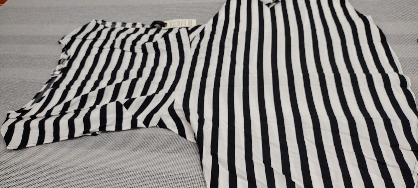 BB Dakota Black & White Stripes Dress Striped Emo Euro 30 USA 8 Waist 28 inches