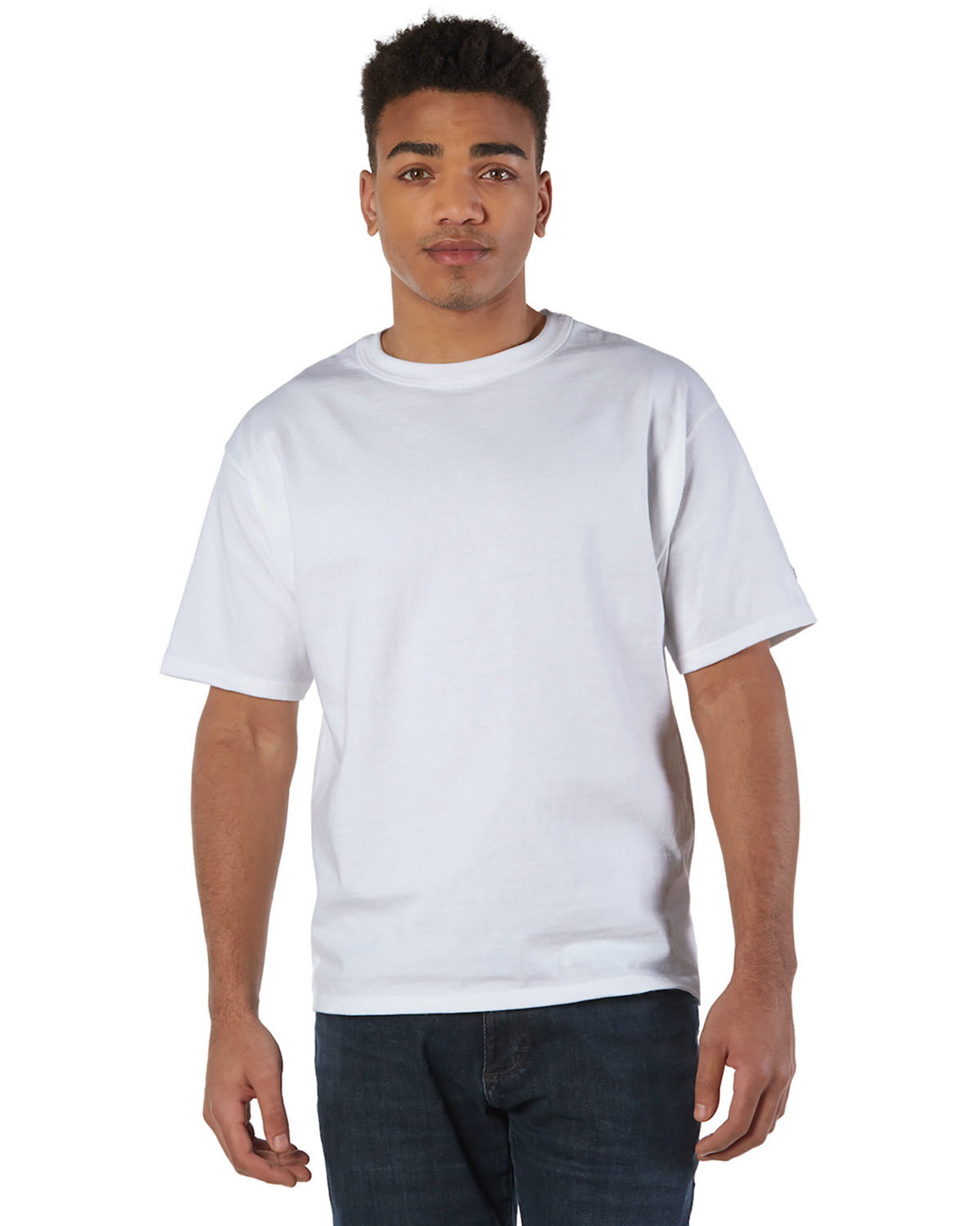 Champion Adult Heritage Jersey Stylish T Shirt Casual Plain T-Shirt – T2102