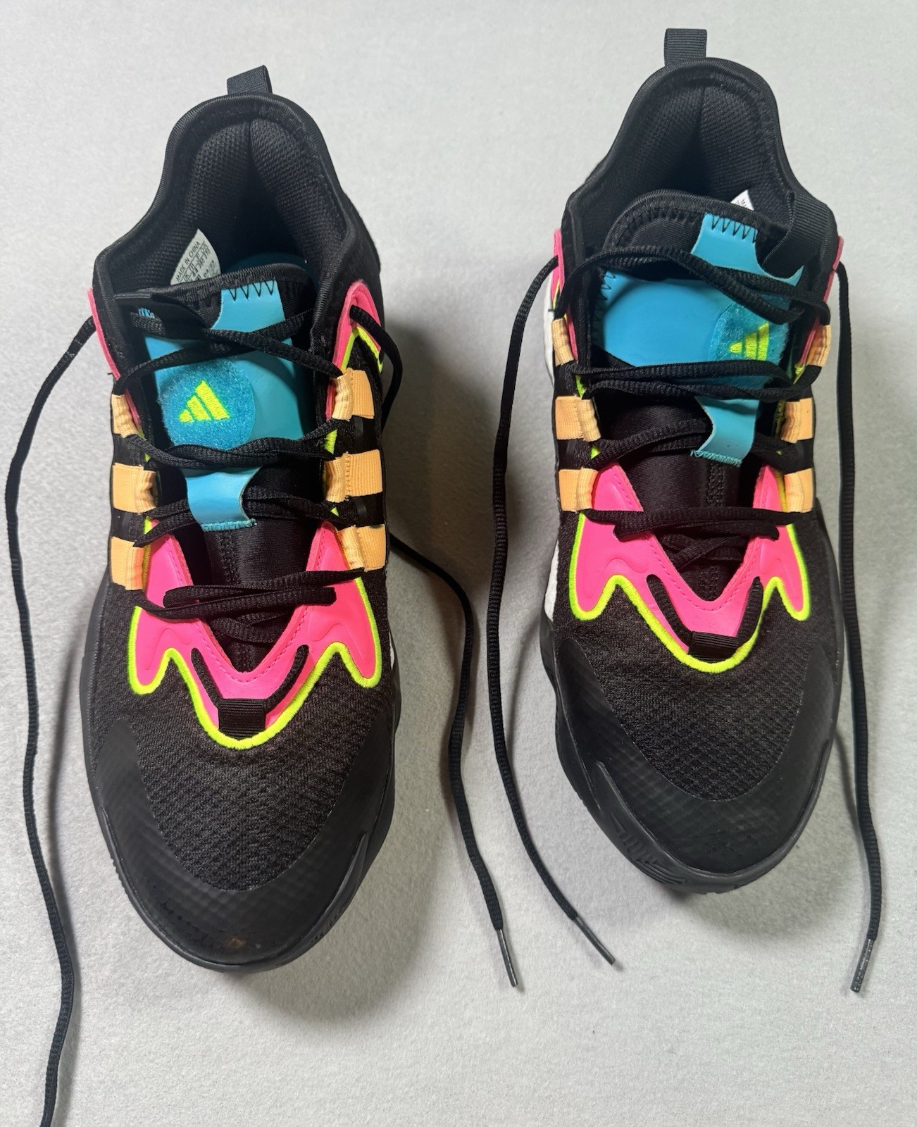 Adidas BYW Select Basketball Shoes ~Black Pink ~Size 10 (see description)