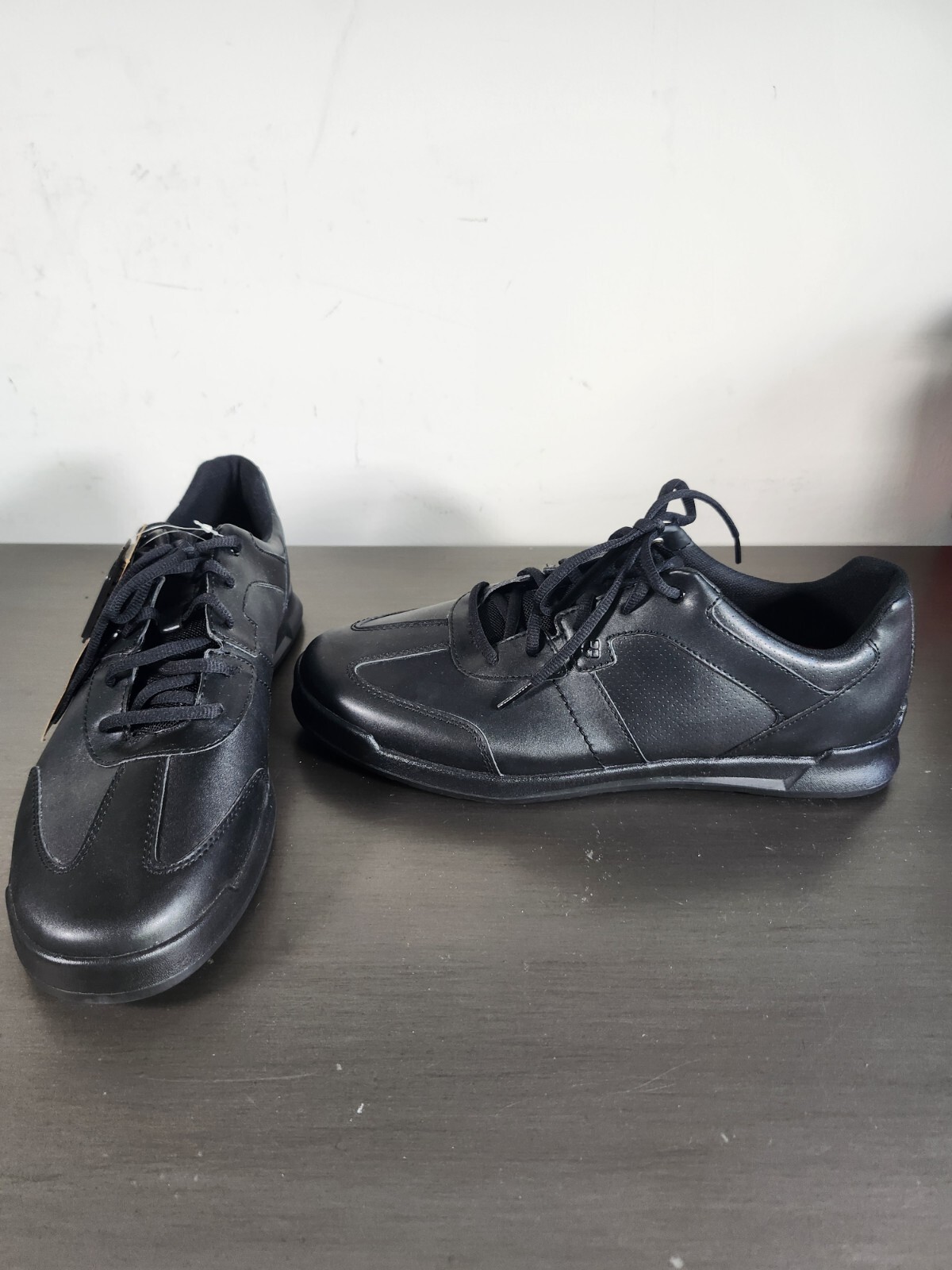 Shoes For Crews Men’s Freestyle II 38140W Black Round Toe Sneaker Shoes Size 13