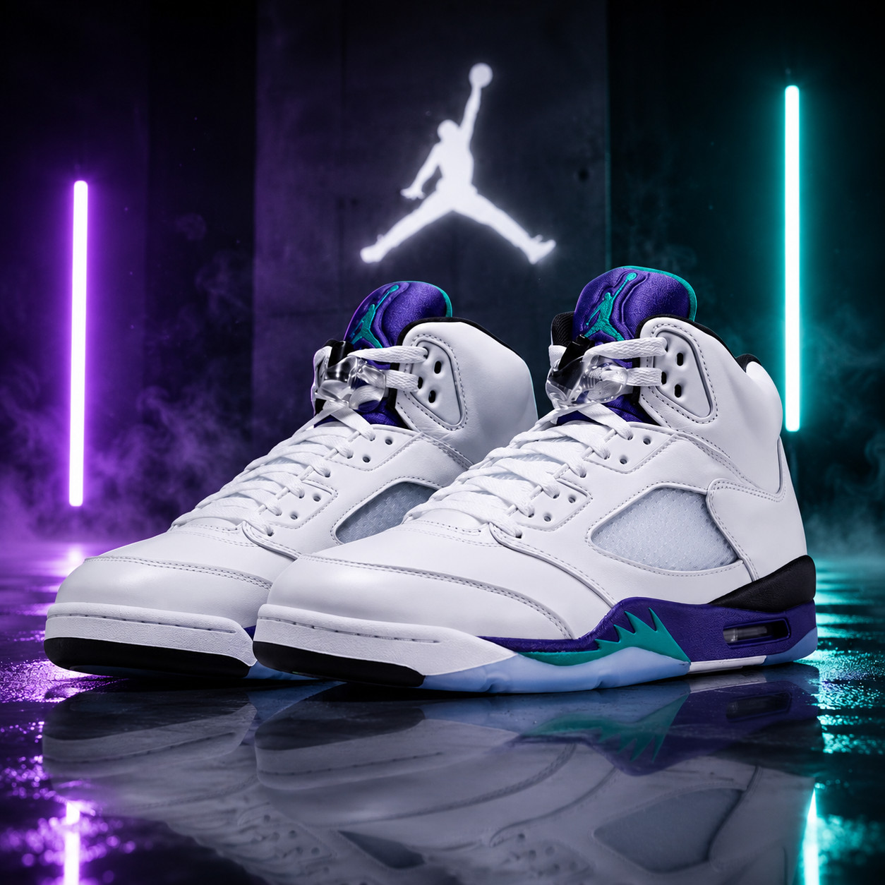 Men – Jordan 5 Retro Grape 2025 HQ7978-100 Size US 7-12