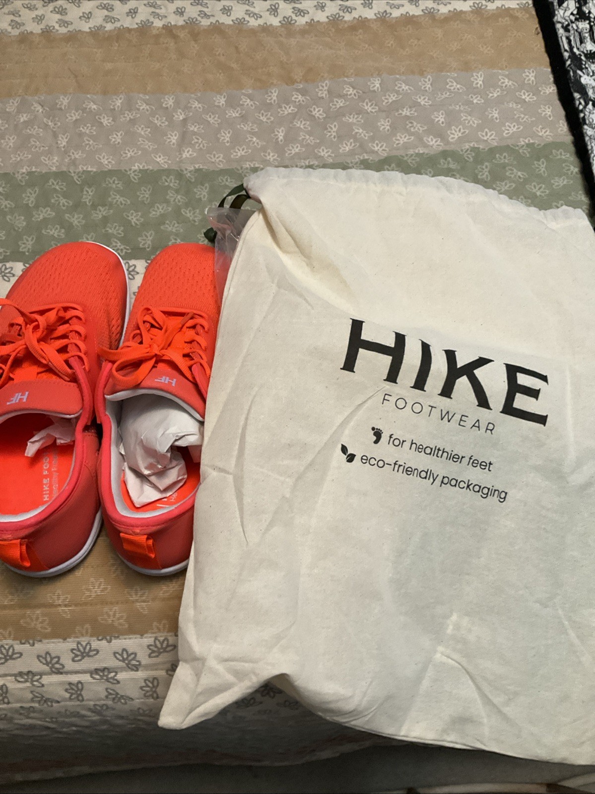 Hike Footwear HF Stride Hands Off Barefoot Orange Shoes Women’s 9 EU 40 New