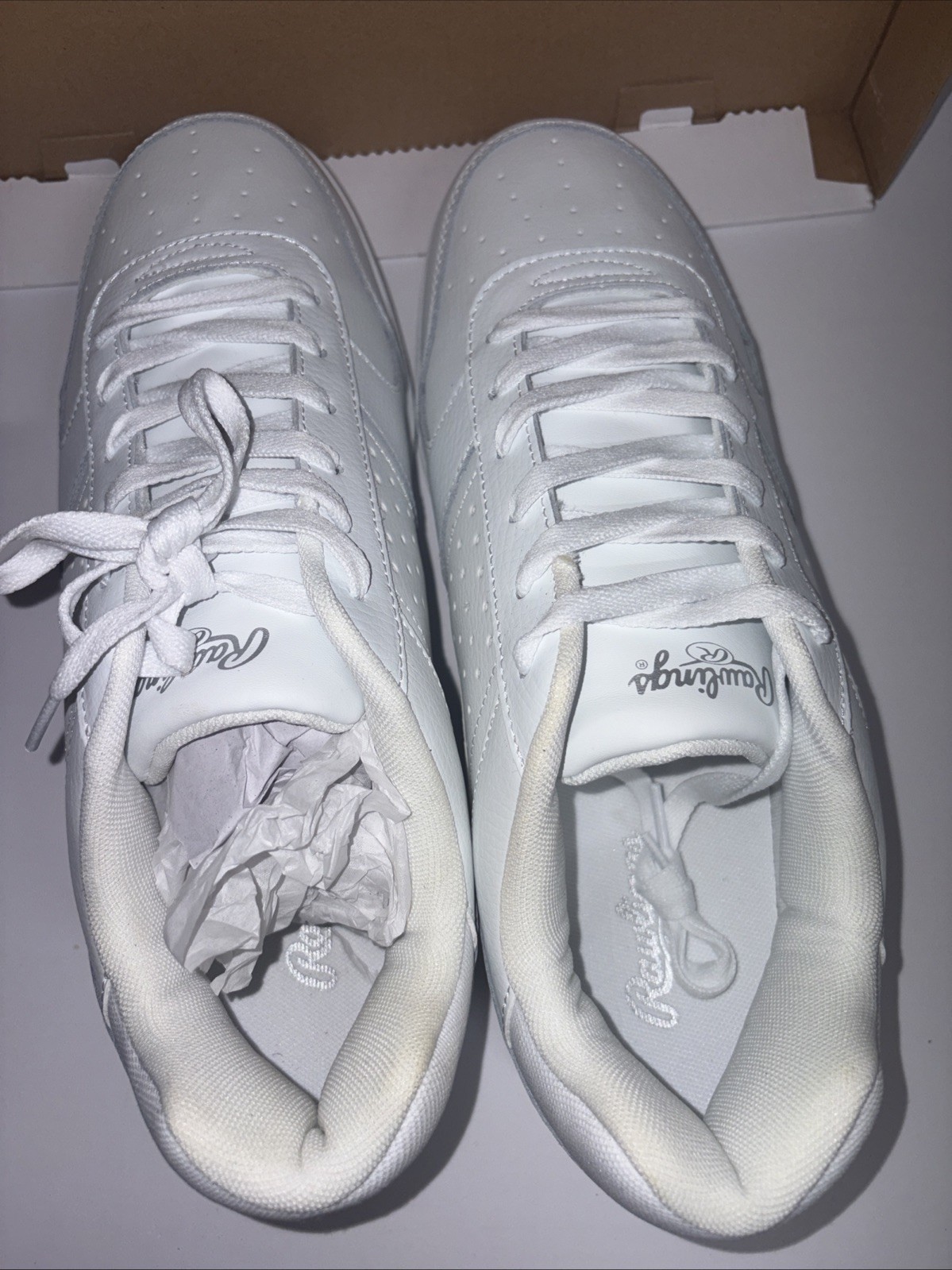 RAWLINGS Urban Low Men’s Athletic Shoes White 81667-01 NWD