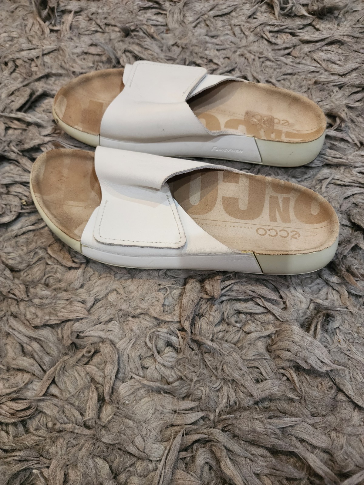 Sandalias Ecco G 2ND Cosmo De Cuero 39 Portugal 20680301002 White