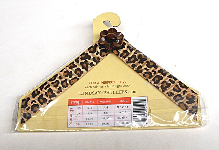Switch Flops Lindsay Phillips Leopard Print Large Interchangeable Straps