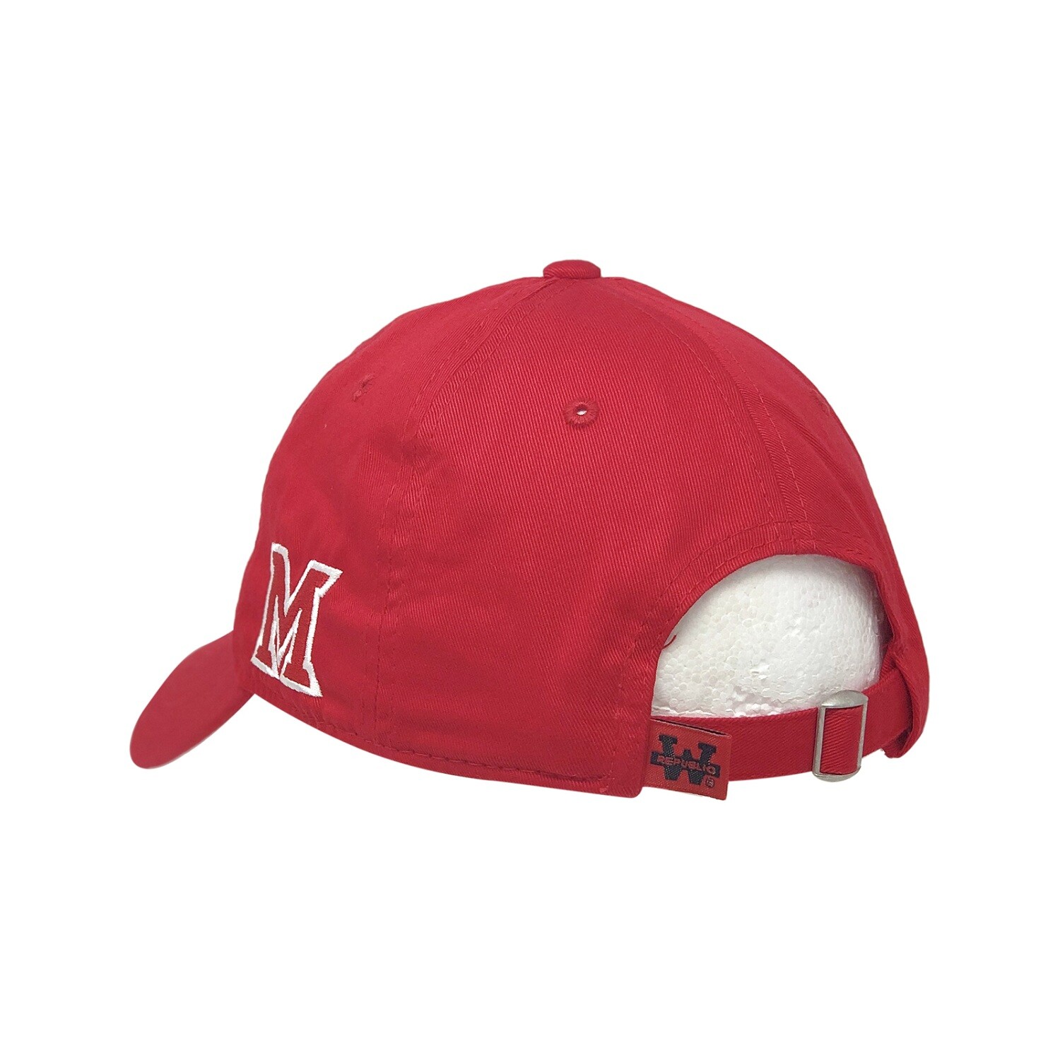 Miami University RedHawks MU Cotton Polo Style NCAA Baseball Ball Cap Hat