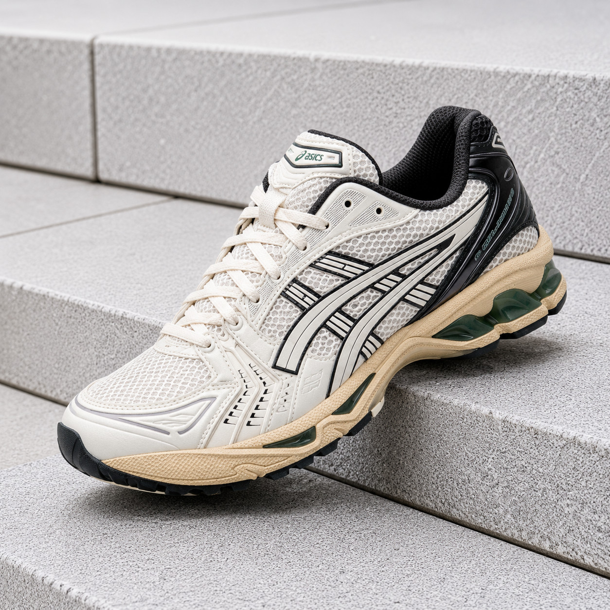 ASICS Gel-Kayano 14 Cream Obsidian Grey 1203A537-113 Men’s Size New