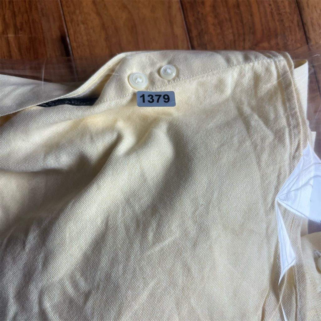Jos. A. Bank Men’s LT Yellow Long Sleeve Button-Down Shirt Casual