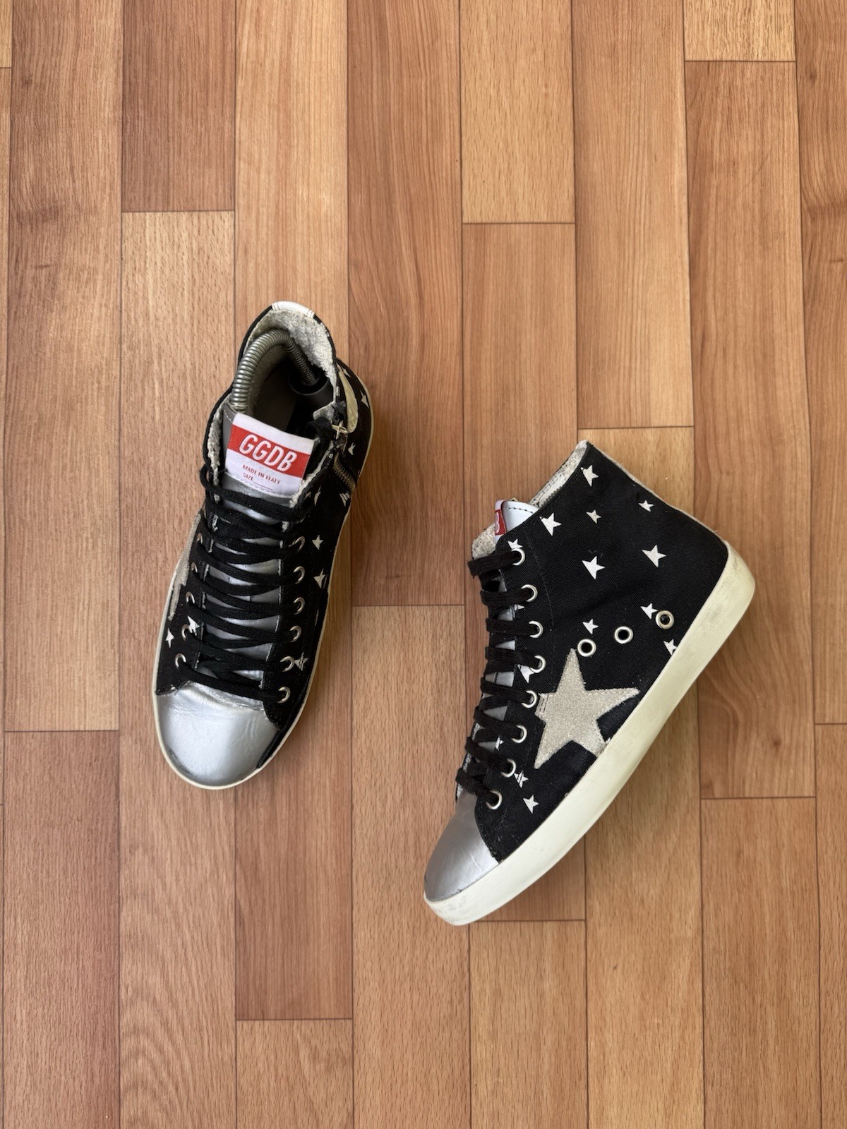 AUTHENTIC GOLDEN GOOSE FRANCY SNEAKERS SIZE EU 37 , US 7 , UK 4