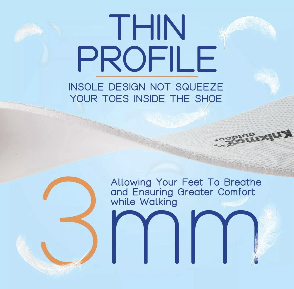 2 Pairs For Crocs Shoes Clogs Replacement Insoles Inserts Wide Garden Shoes