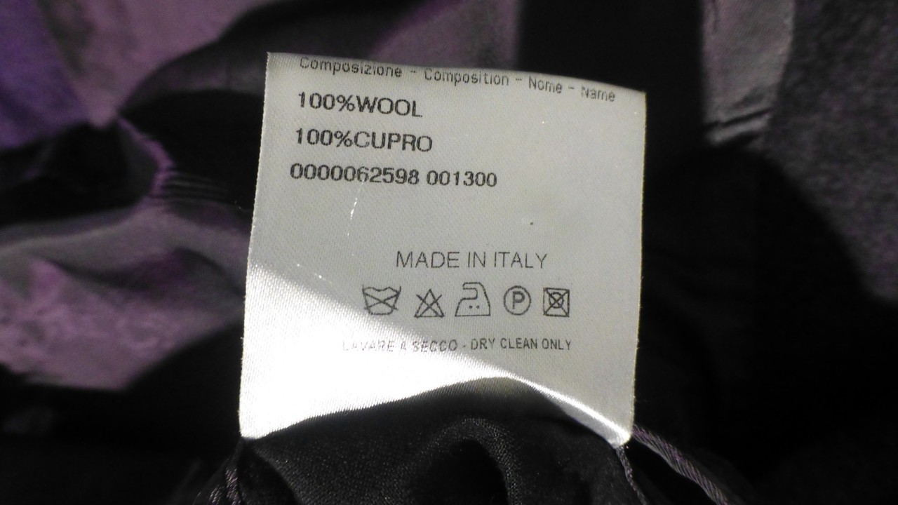 Brioni Blazer 50C/40S Purple Excellent Condition Jacket Sport Coat Gray