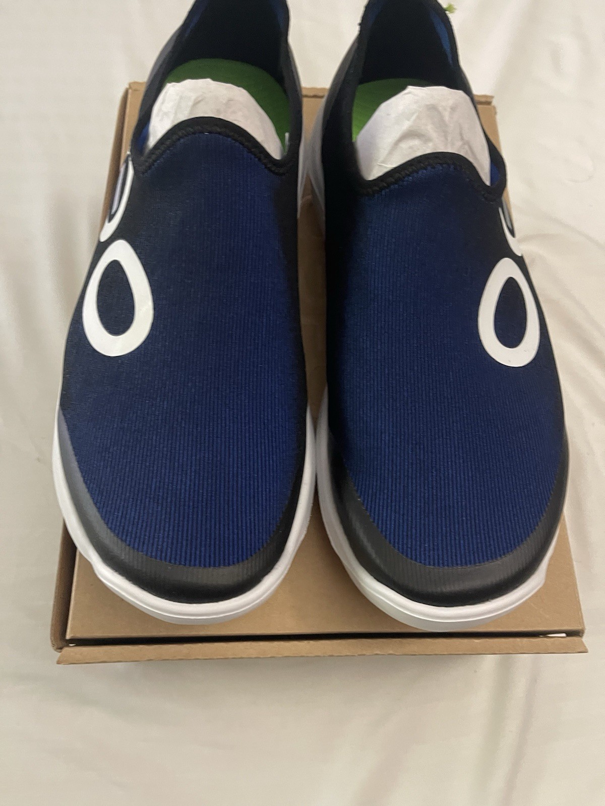 OOFOS OOmy Stride Moroccan Blue Walking Shoes Sneakers Mens Sizes M8-M14 NEW
