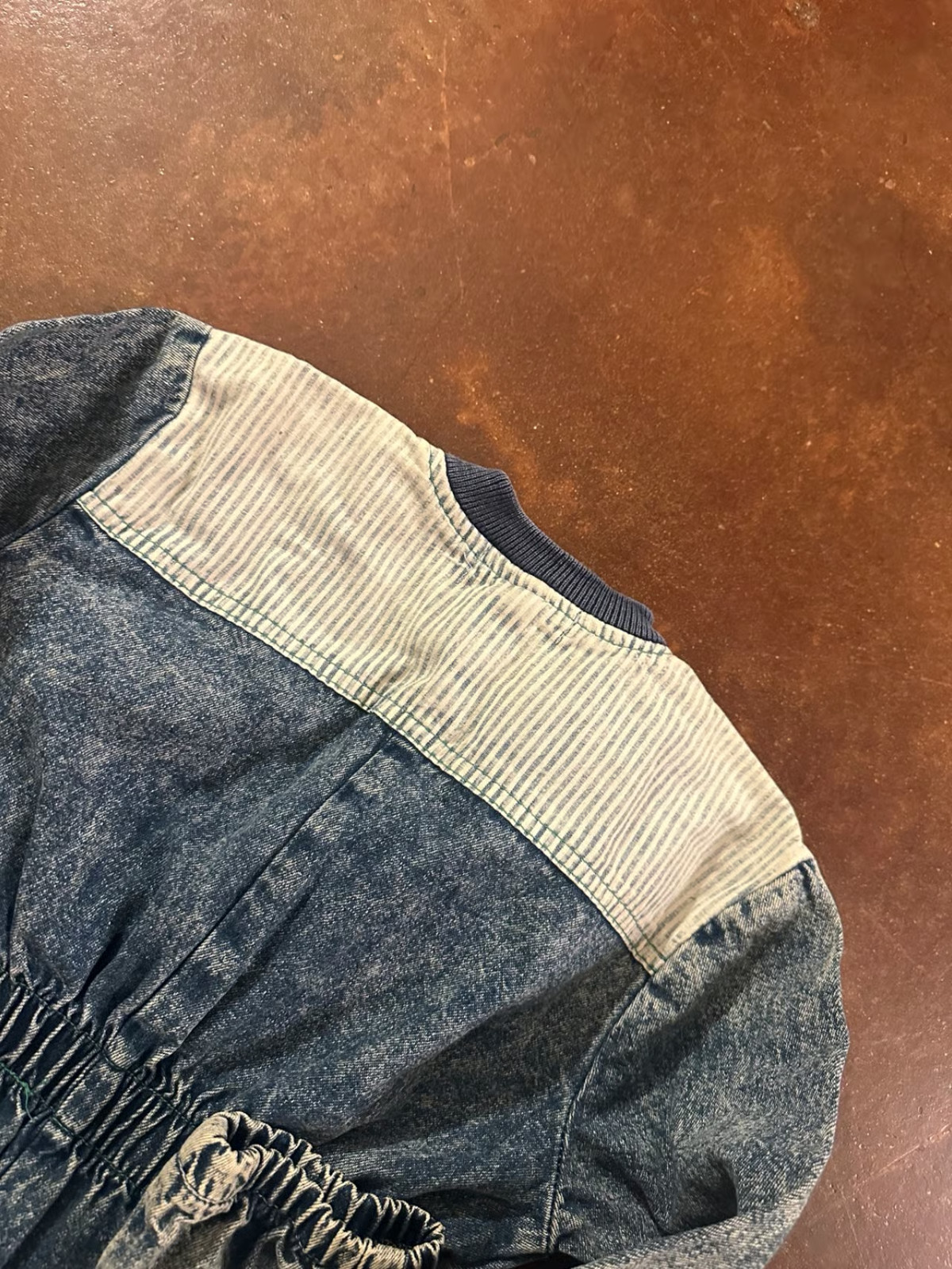 VTG 80s Retro OshKosh B’gosh Kids Denim Jumpsuit Embossed Joe’s Garage