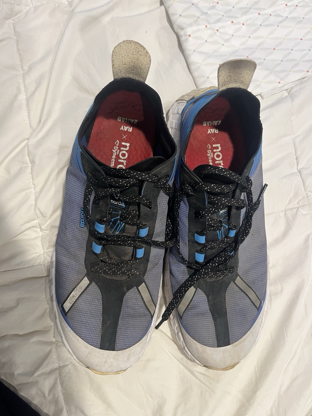 Norda 001 Men’s Sneakers Ray Zahab Size 12