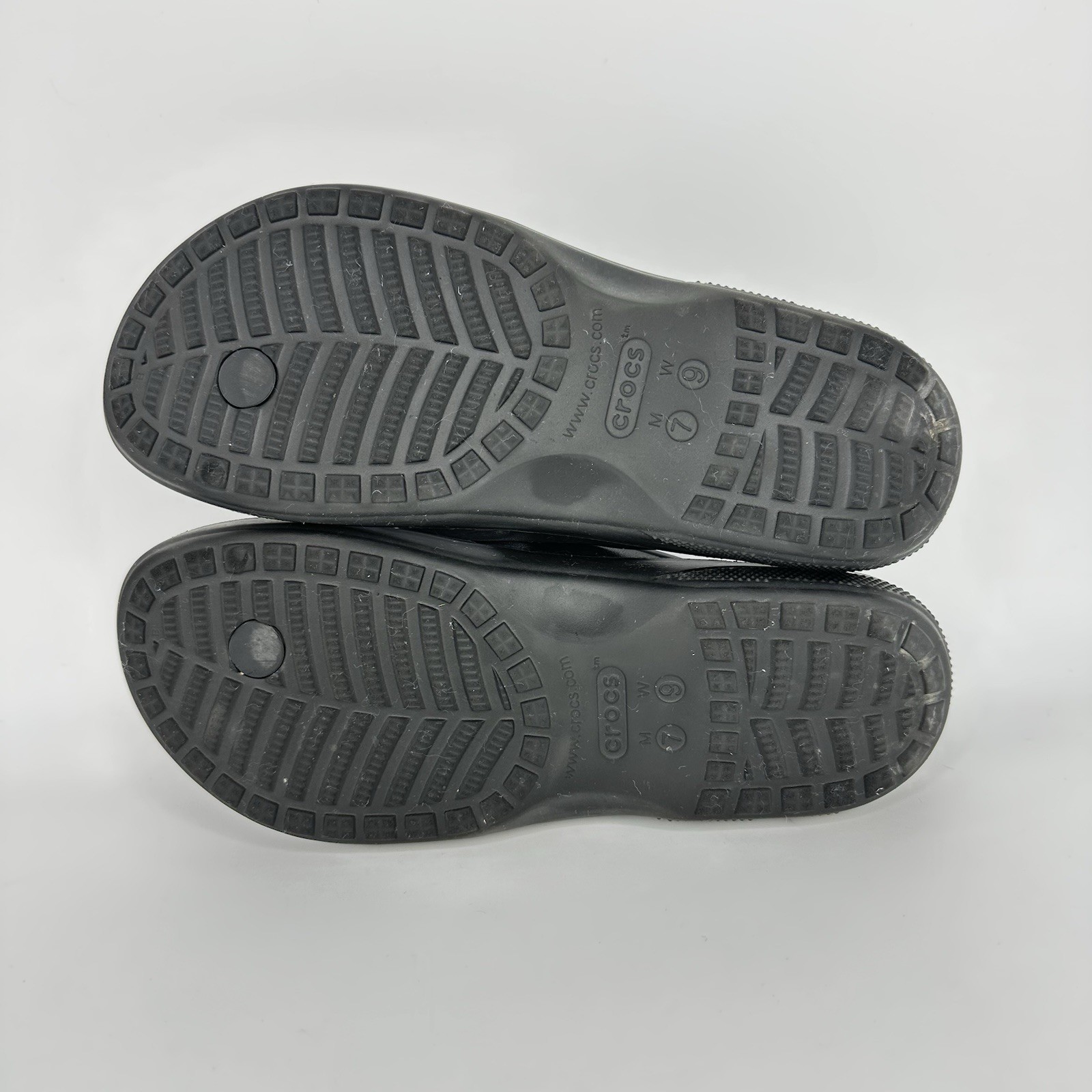 Crocs Sandals Baya II Flip Flop Black Slip On Women 9 US 210120