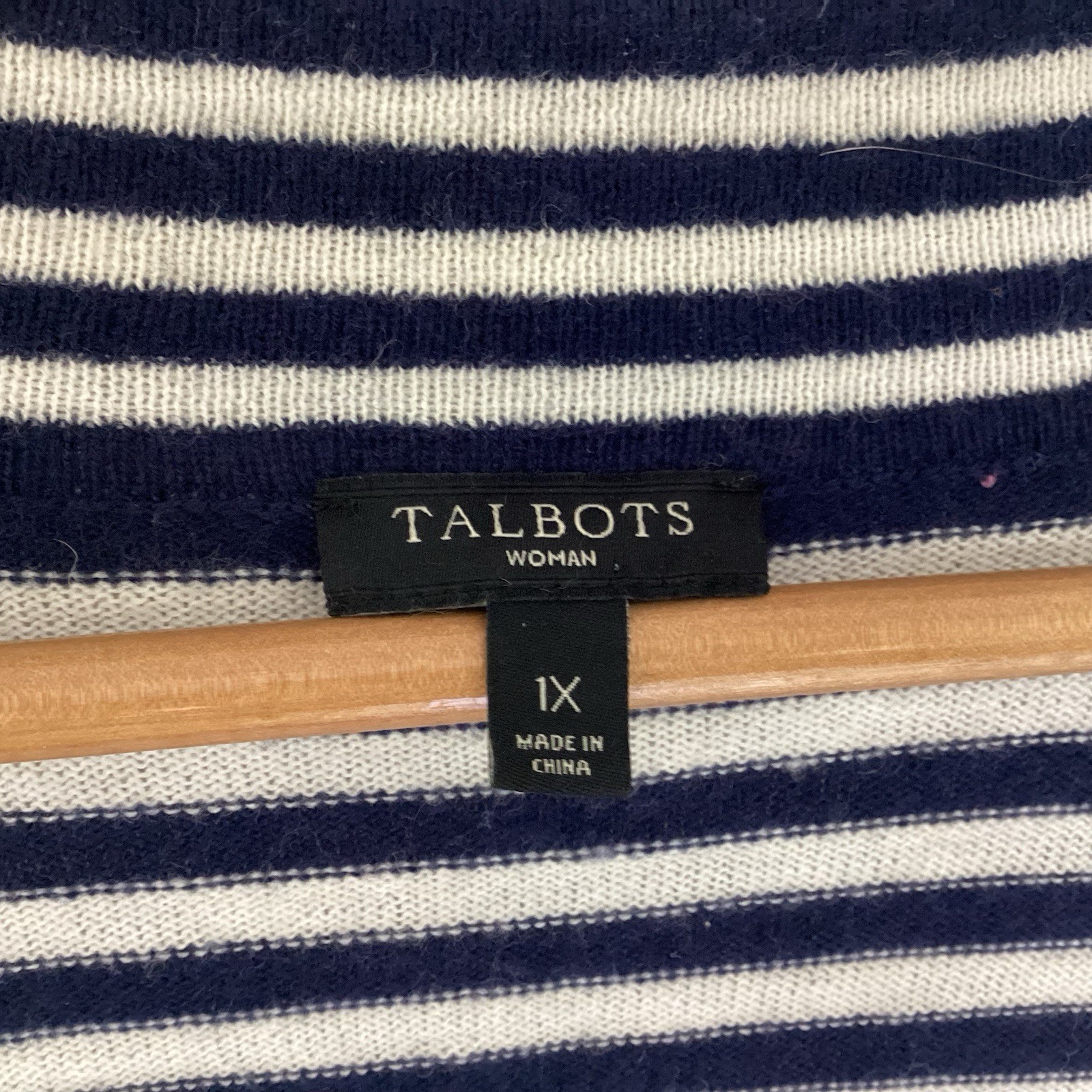 Talbots 1X Open Mid Length Cardigan Yacht Resort Coastal Grandma Country Club