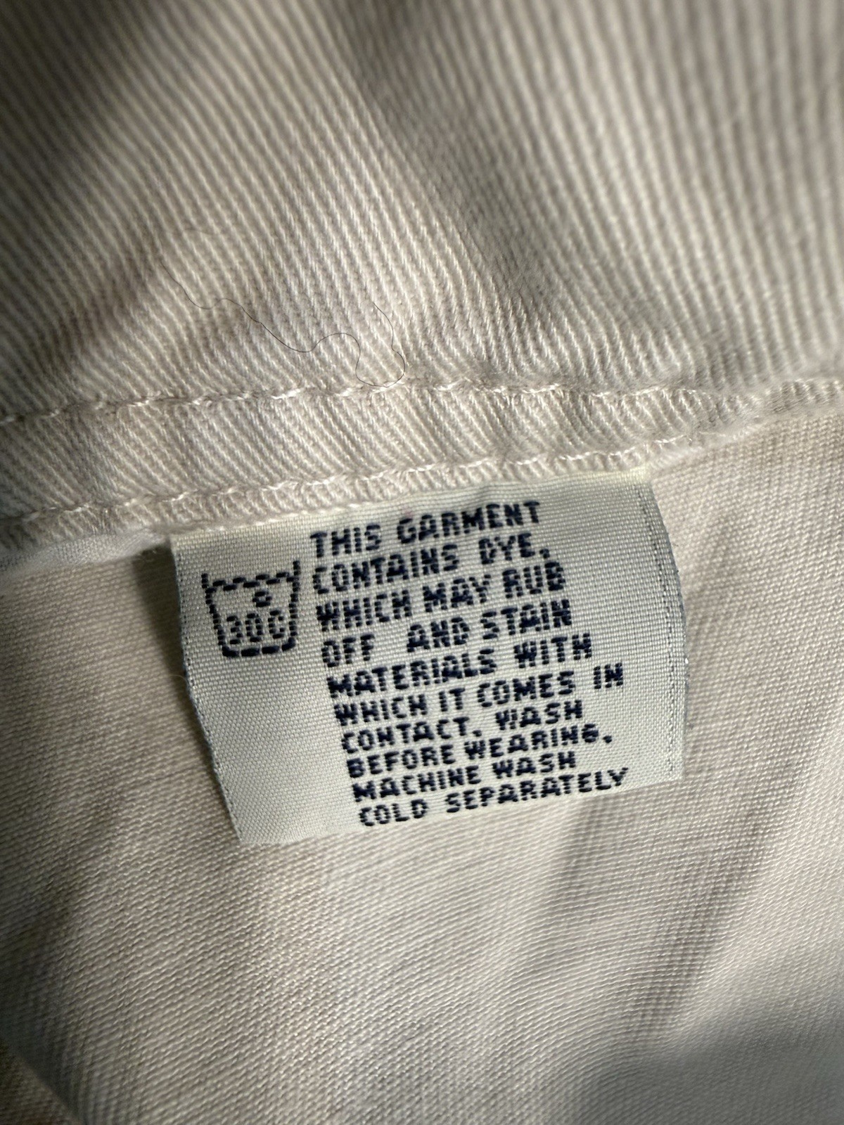 Unionbay Overalls Cream Sz Med Y2K 90s Vtg Bib Minimalist Carpenter Streetwear
