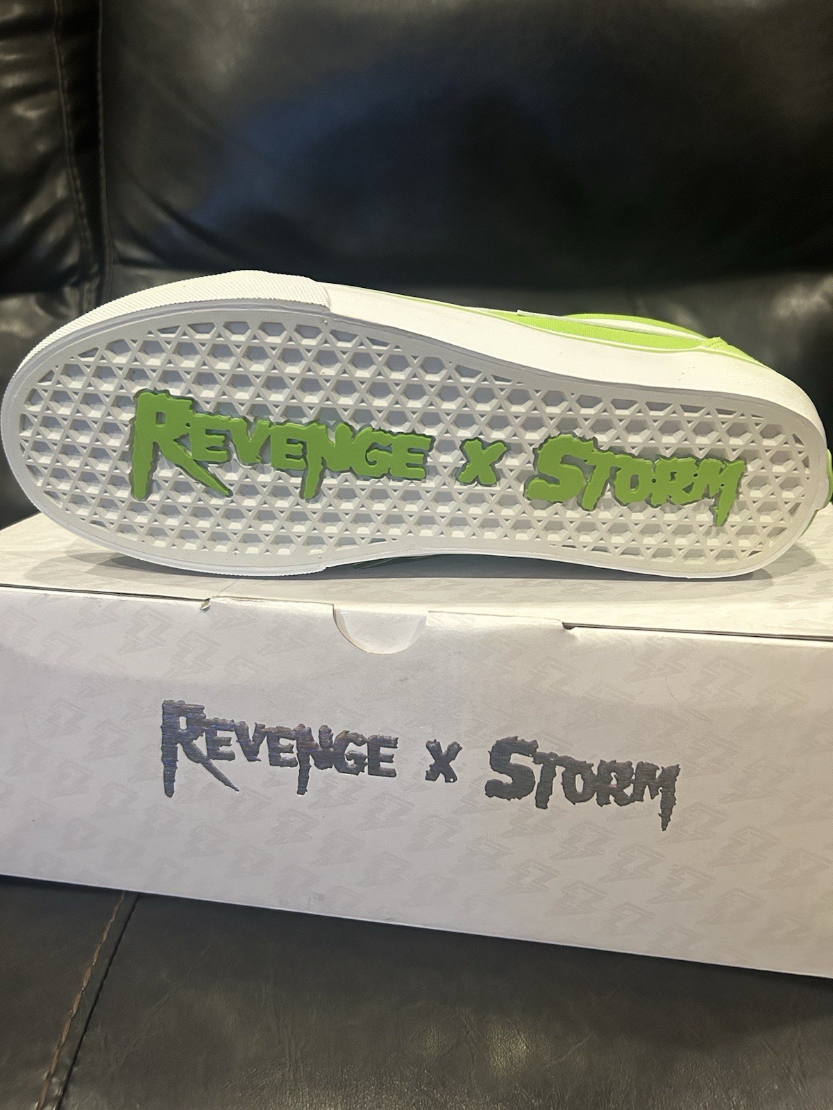Revenge X Storm LA Exclusive Bolt Green New W/Box Mens Size 8