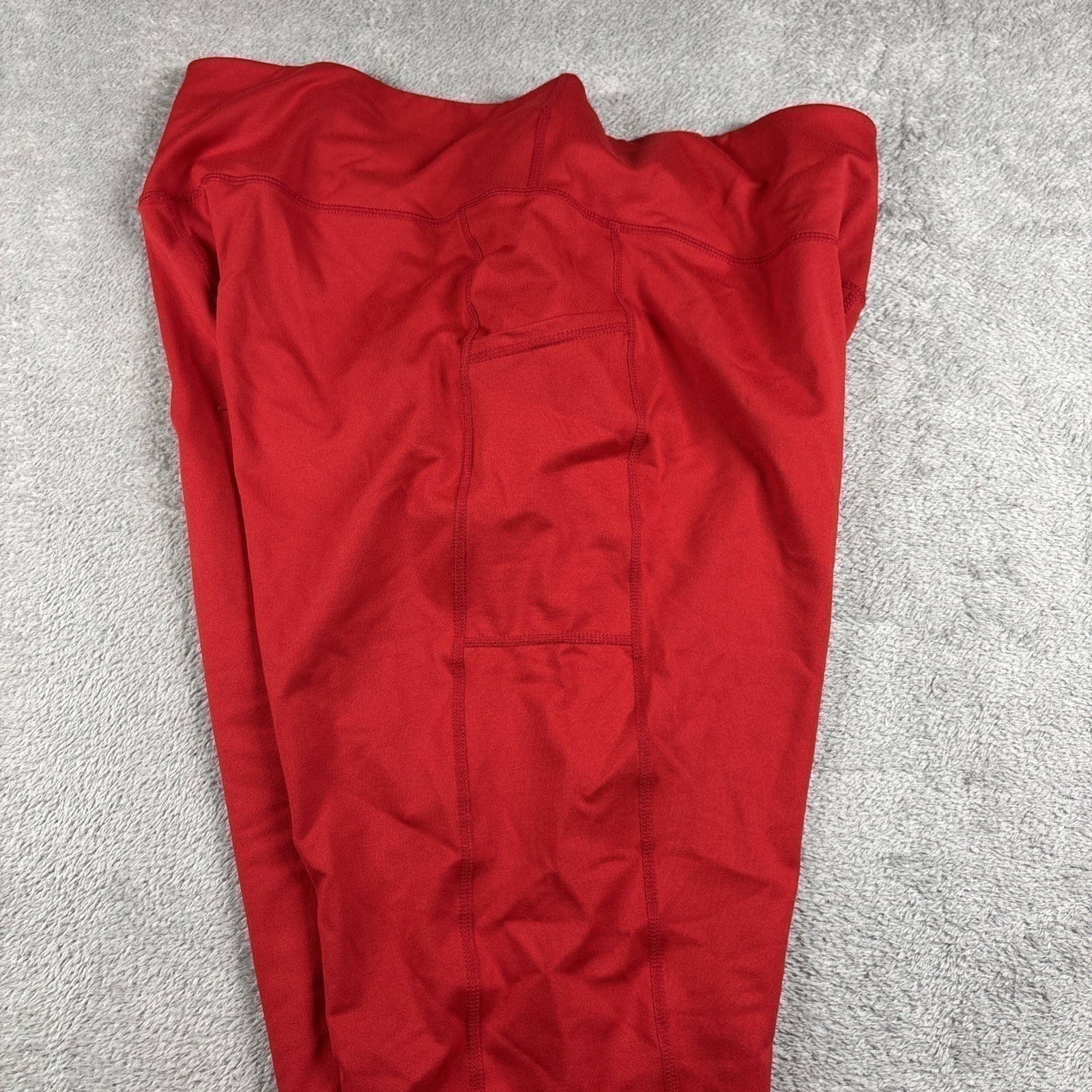 Ideology Leggings Workout Pants Women’s Seamless Stretch Red Active Size 2X New