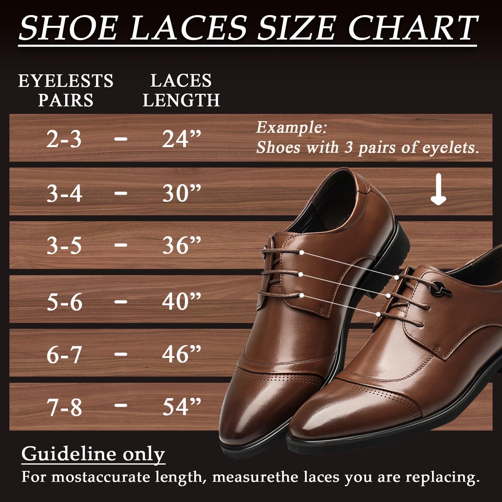 2 Pairs 2.5mm Waxed Round Shoelaces, 80cm/31.5″ 80cm/31.5 inches, Brown
