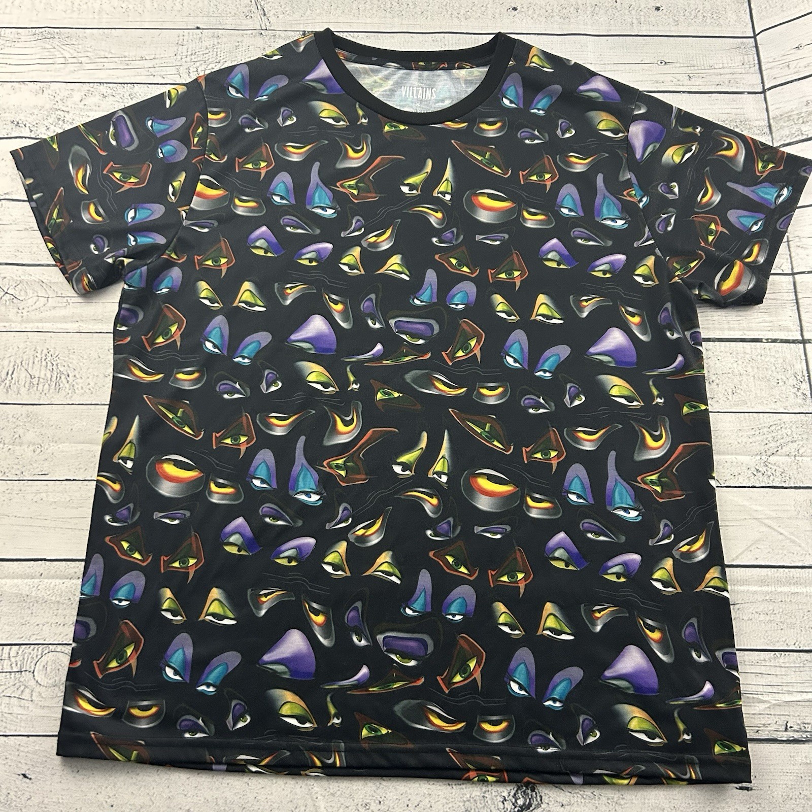 Disney Villains Heidi Klum Short Sleeve T Shirt Men’s XXL Black