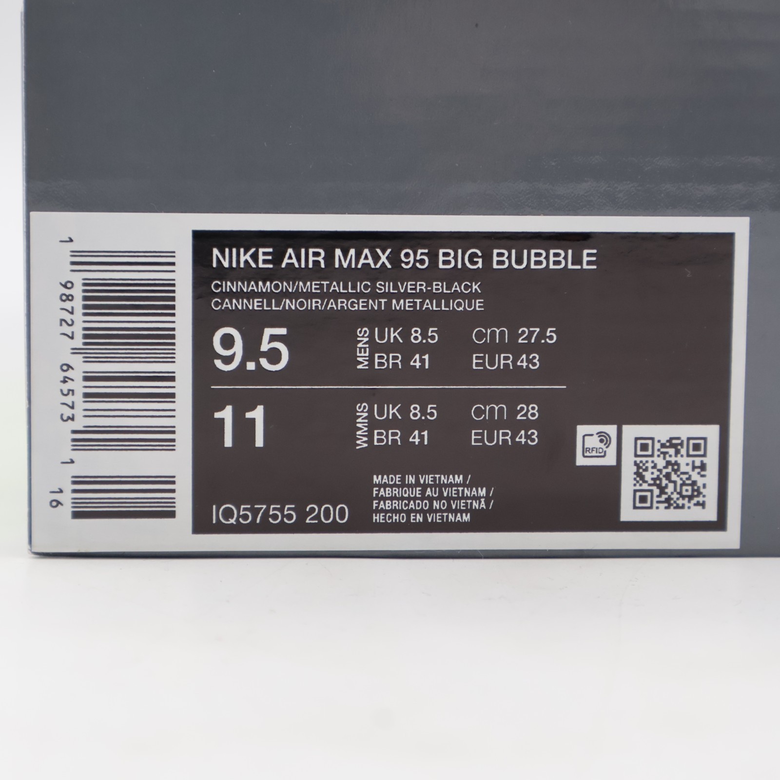 IQ5755-200 Nike Air Max 95 Big Bubble Hong Kong (Men’s)