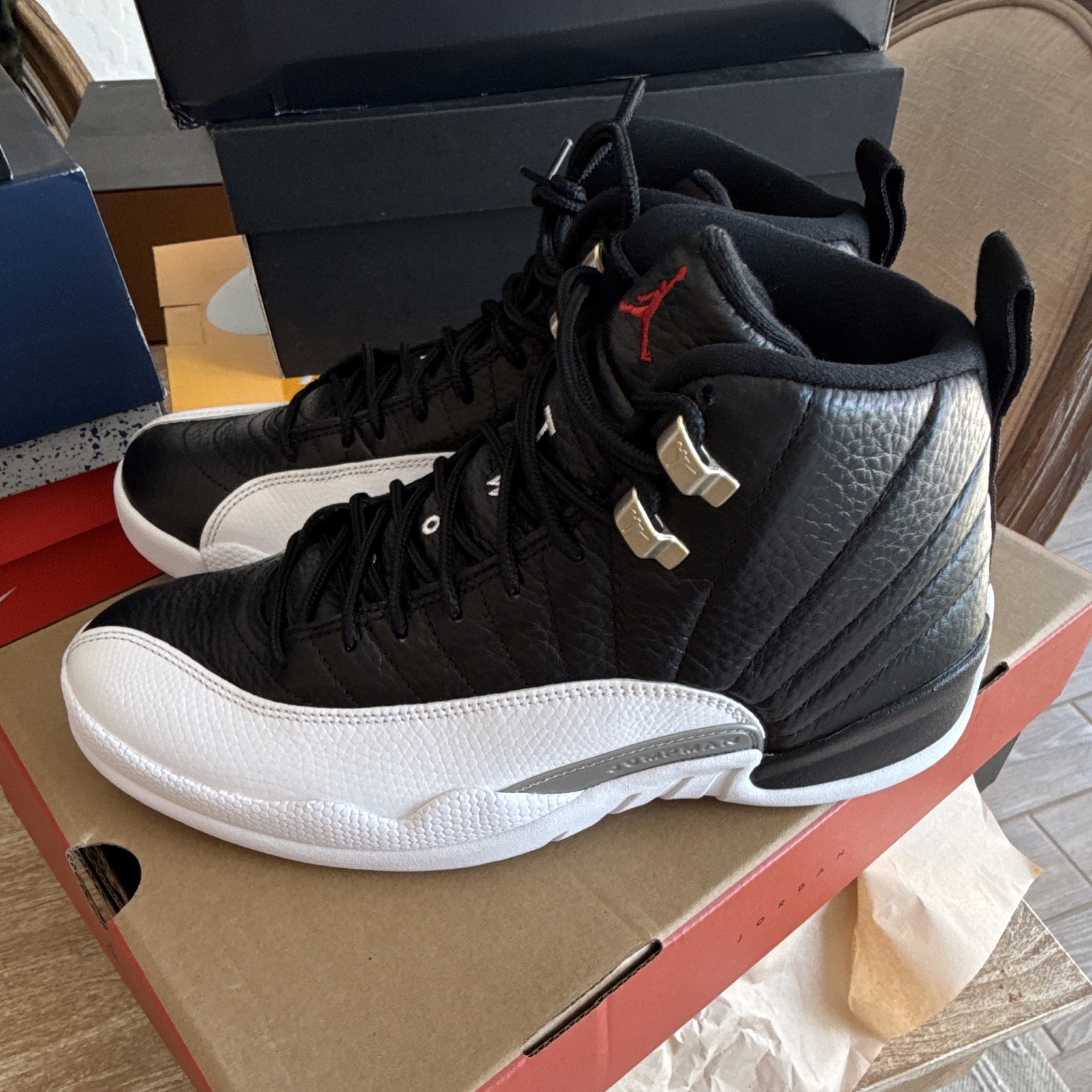 Jordan Air Jordan 12 Retro “Playoff” Black/Varsity Red/White CT8013-006