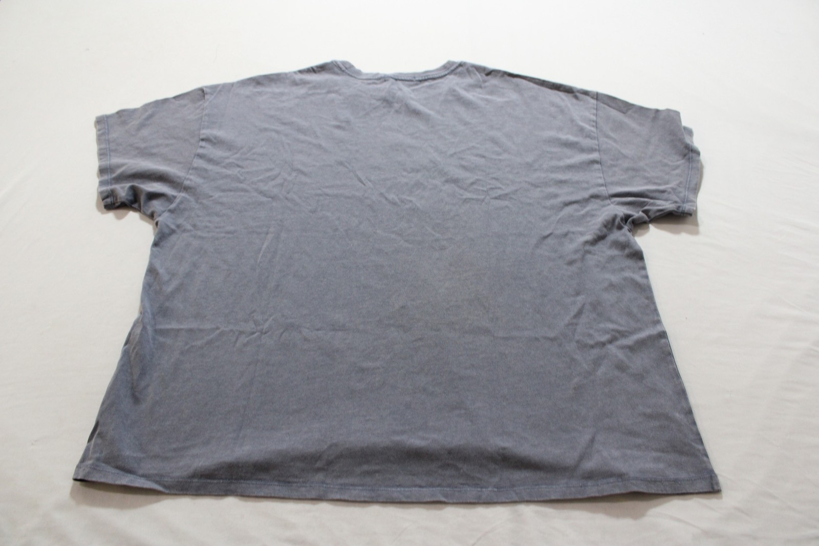 Shop Stevie Women’s Oversized Relaxed Rouge Tee JL3 Chambray Blue Medium NWT