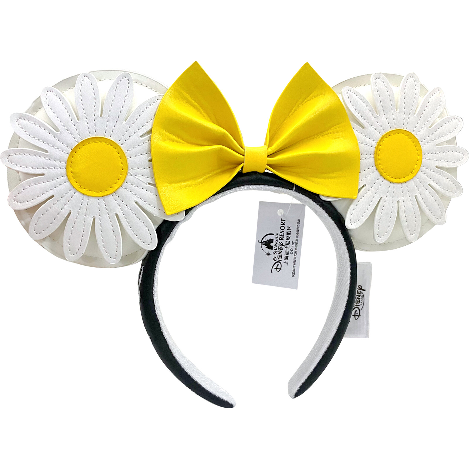 Minnie Ears Headband Daisy Chrysanthemum Disney-Park’s Loungefly White NWT US