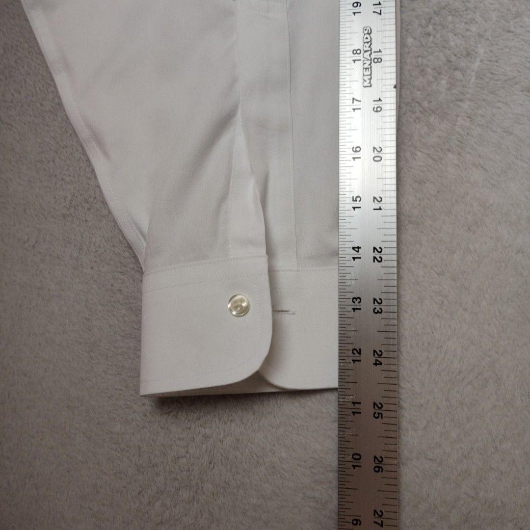 Brooks Brothers Shirt Mens 18 35 White Madison Non-Iron Supima Cotton Button