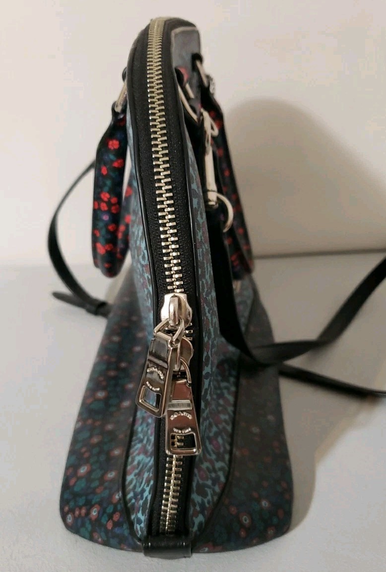 Coach Sierra Prairie Wildflower Satchel Crossbody Bag F59447