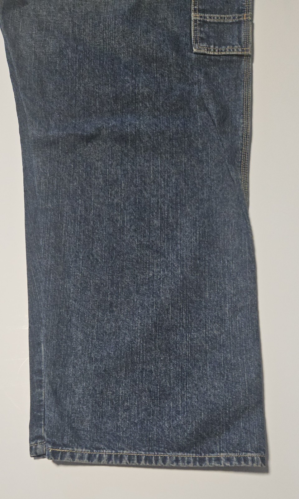 Vintage Y2k Levis Silvertab 42 X 30 Carpenter Jeans Hammer Loop Wide Leg