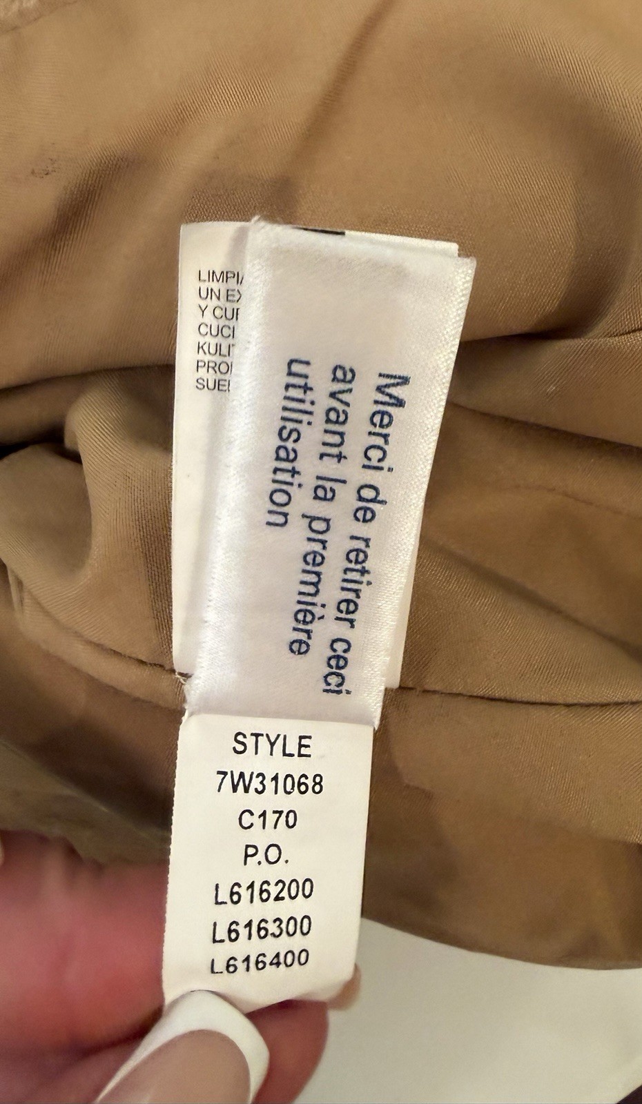 Lucky Brand 100% Leather Motorcycle Jacket Womens Size M Tan Brown