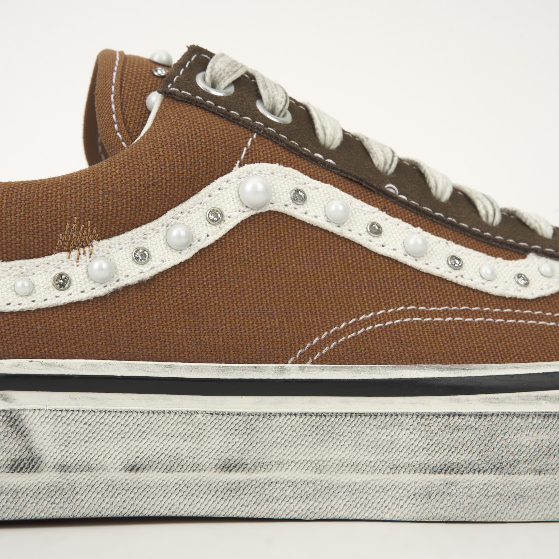 Vans LX Old Skool 36 Pearlized Vintage Cocoa Brown VN000E8VFST1 Authentic Men