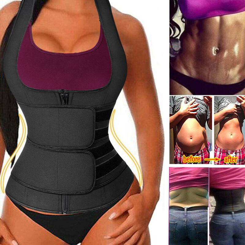 Women Waist Trainer Neoprene Vest Sauna Sweat Shaper Tummy Control Corset Girdle