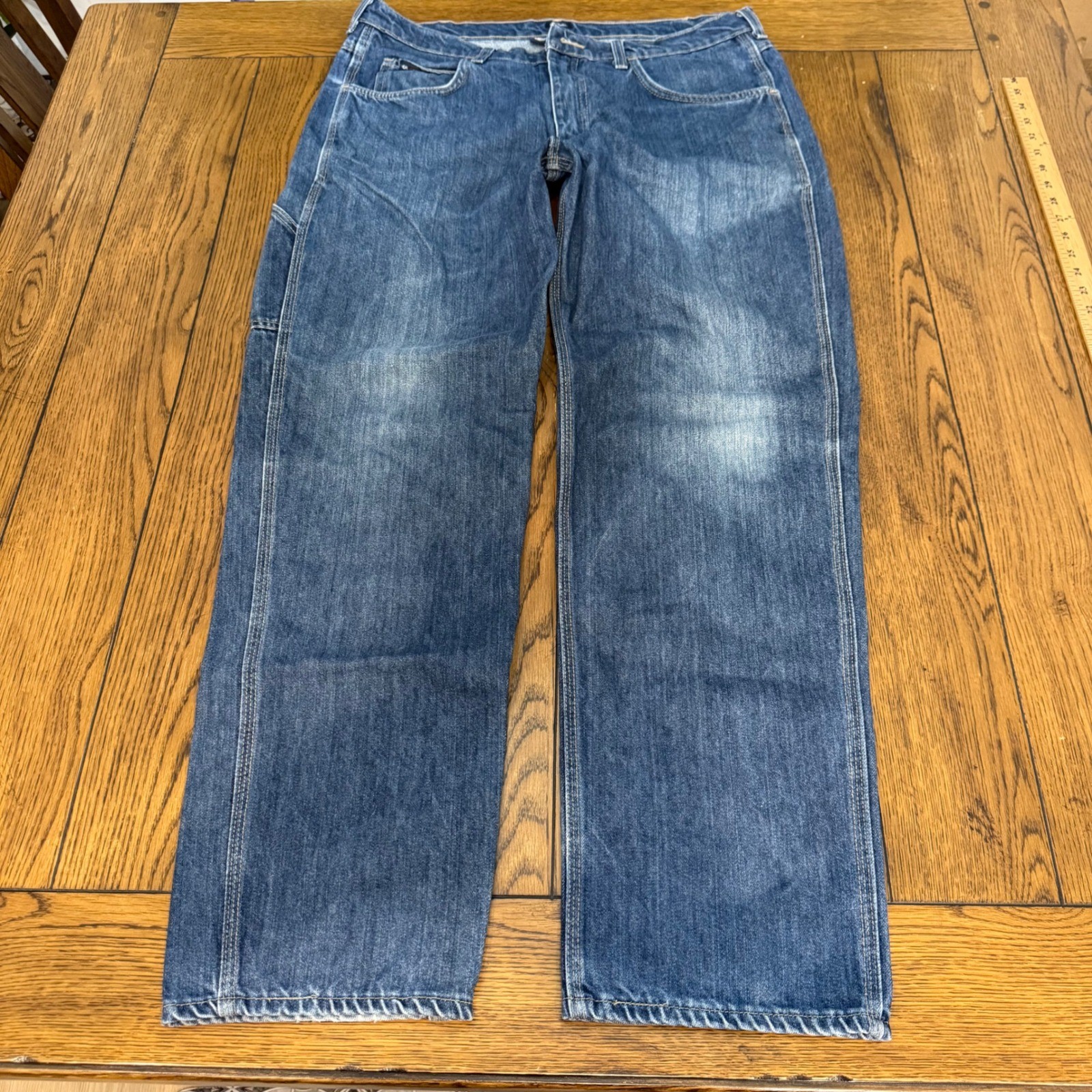 Tyndale FRMC Mens Flame Resistant Work Jeans Blue Denim 36×34 F290T Made in USA