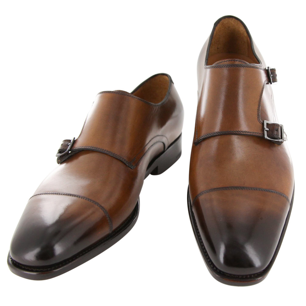 Fiori Di Lusso Caramel Shoes – Monk Straps – (LONDONCN)
