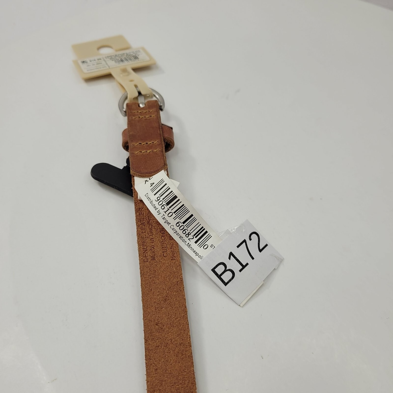 Mossimo Supply Co. Women’s Genuine Leather Belt Brown Size 37-41