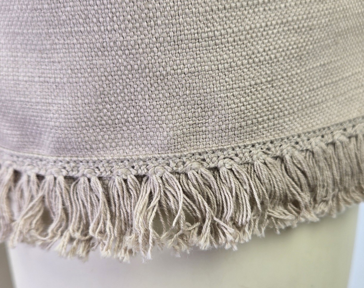 NWT Ann Taylor LOFT Tan/Khaki Linen blend fringe “The Riviera” women’s Shorts