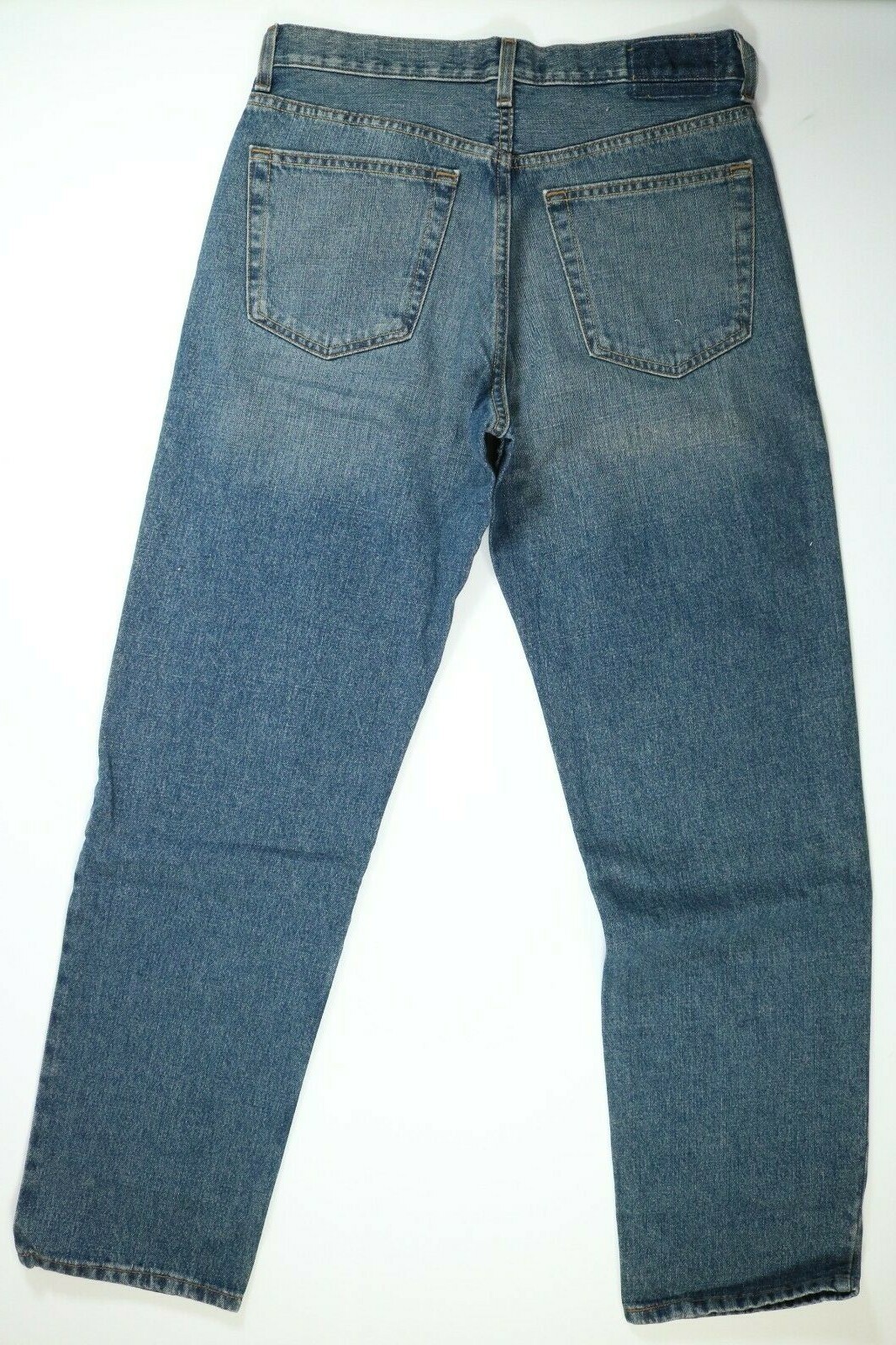 Mens Crisp Blue Denim Jeans 32×32 EUC