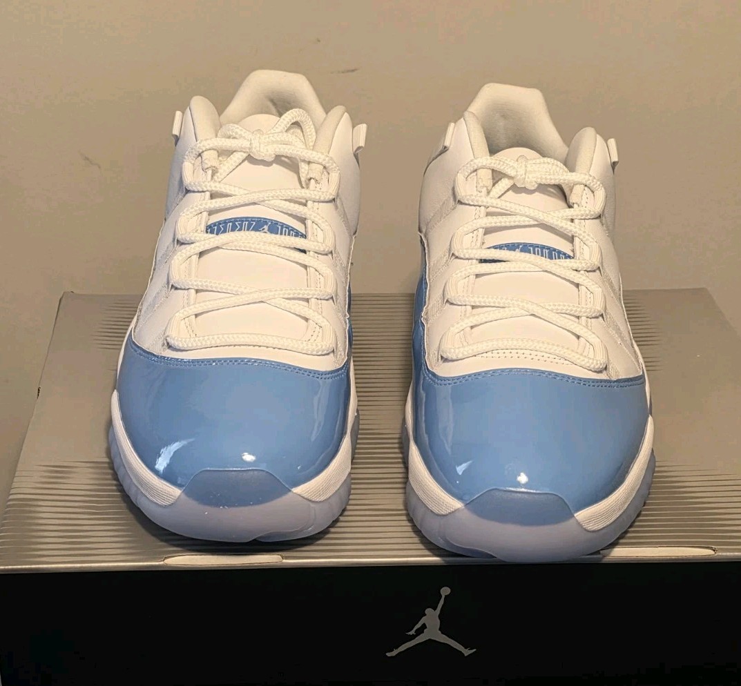 Nike Air Jordan Retro 11 Low UNIVERSITY BLUE UNC 2026 FV5104-100 Men’s Size 13